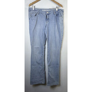 Mossimo Women's Jeans coupe Evasee 15L bootcut low rise light wash